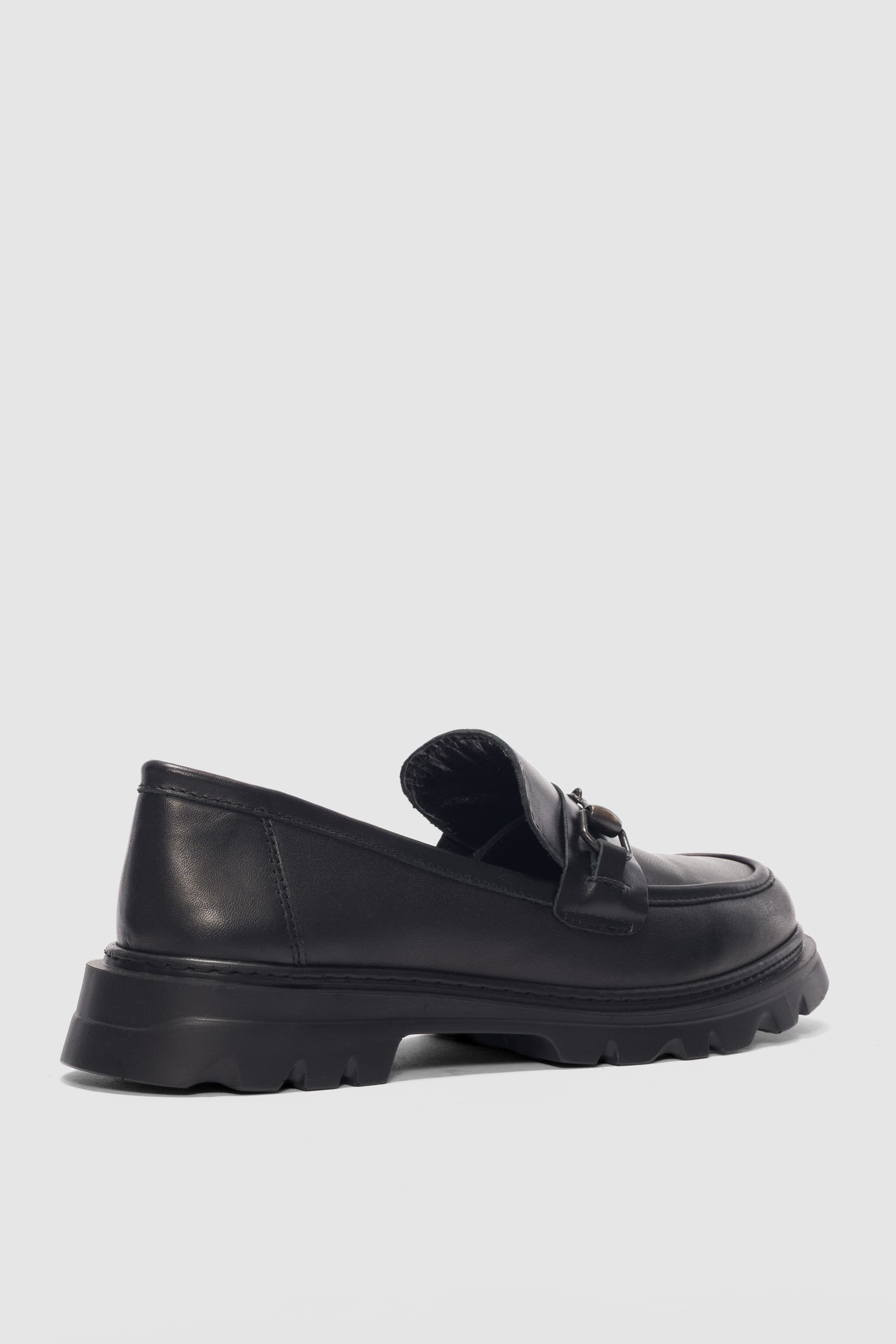 Ardell Metal Toka Aksesuarlı Kadın Loafer- SİYAH